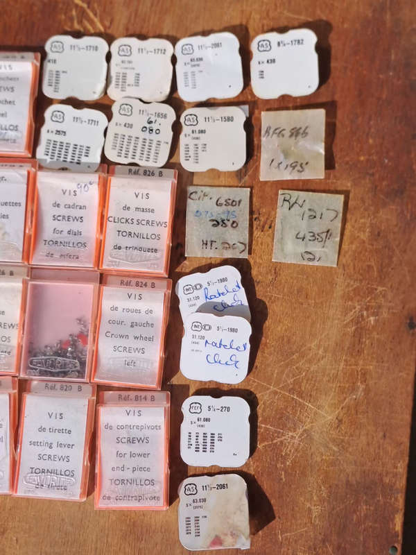 various  fAVORITE SCREW AND AS PARTS