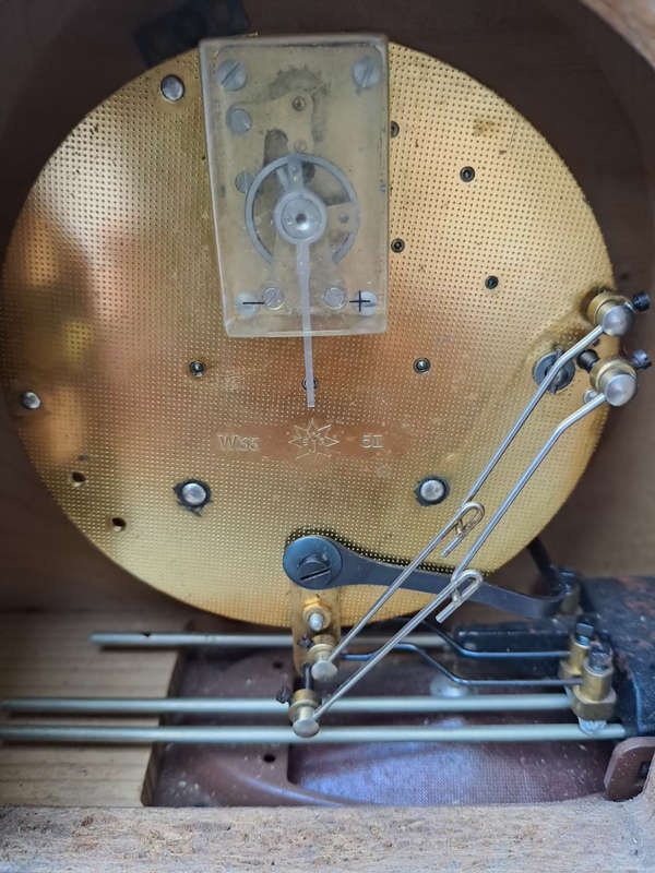 Small Junghans mantle clock