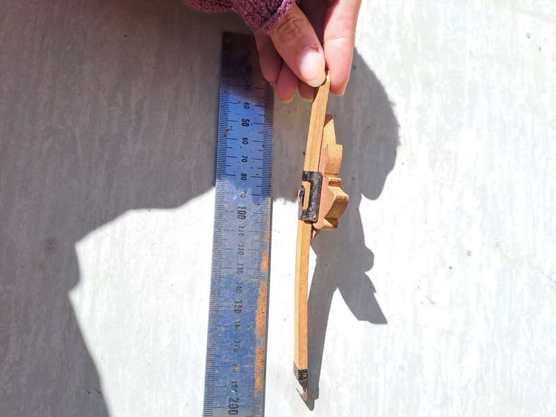 Cuckoo clock pendulum 17 cm long