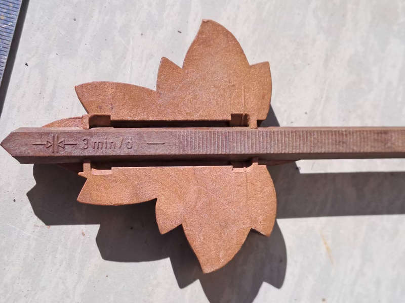 Cuckoo clock pendulum 15.5 cm long