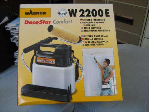DECO STAR 2200 ELECTRIC PAINT ROLLER INTRODUCTORY OFFER "Wagner Germany"