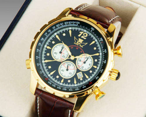 KOTTE AND CO DIAMOND & GOLD CHRONOGRAPH   LTD EDITION ONLY 150 MADE WORLD WIDE