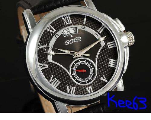 CLASSIC MENS GOER AUTOMATIC WATCH TIMELESS DESIGN*** GREAT QUALITY BETTER PRICE