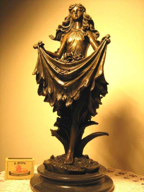 FLOWER GODDESS BRONZE BY JEAN PATOU