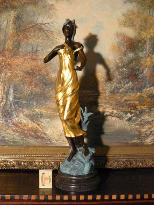 BEAUTIFULL LARGE BRONZE JEAN PATOU