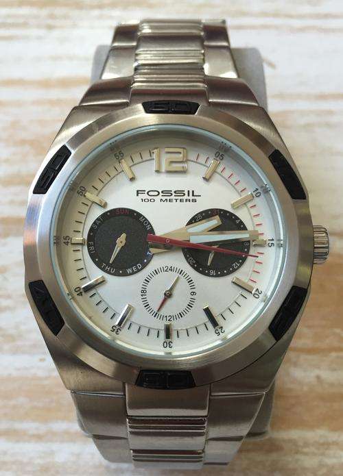Stainless steel Fossil watch