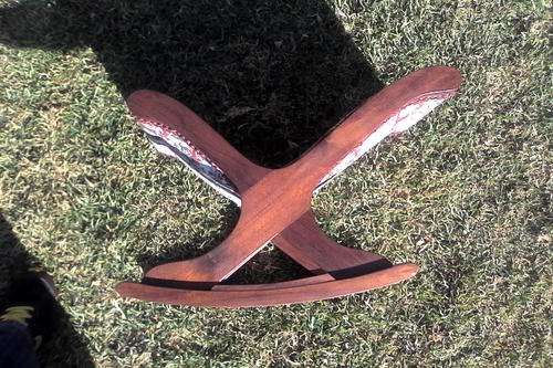 antique footstool