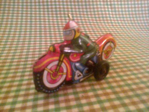 Tin press motorbike