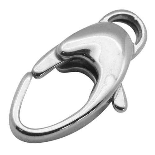Stainless steel lobster claw clasp