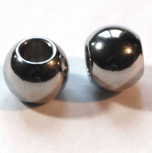 Stainless Steel European Bead, Drum, without troll, original color, 8x10mm, Hole:Approx 4.5mm
