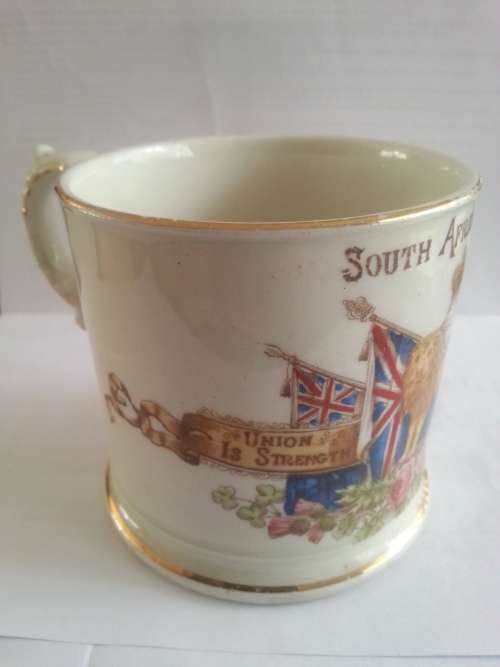 BOER WAR SOUTH AFRICA 1899-1900 SOUVENIER MUG