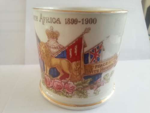 BOER WAR SOUTH AFRICA 1899-1900 SOUVENIER MUG