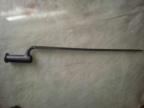 BAYONET BROWN BESS MUSKET 1722 - 1852