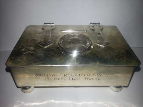 BOER WAR "DEFENCE OF LADYSMITH CASUALTY" CIGARETTE BOX