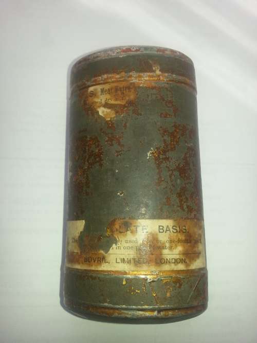 BOER WAR ARMY EMERGENCY RATION TIN NOT OPENED