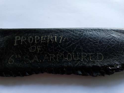 WORLD WAR TWO SOUTH AFRICAN MEDALS GROUP AND FIGHTING KNIFE
