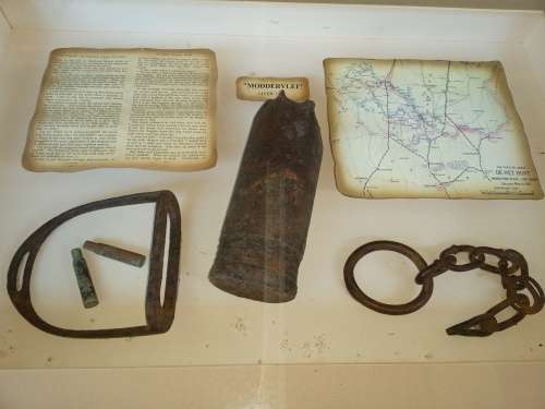BOER WAR 1899-1902, BATTLEFIELD PICK UPS, BATTLE OF `MODDERVLEI 14th FEBUARY 1901`