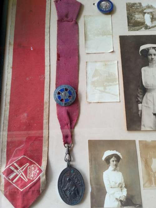 WORLD WAR ONE SOUTH AFRICAN TRIO TO A SOUTH AFRICAN NURSE