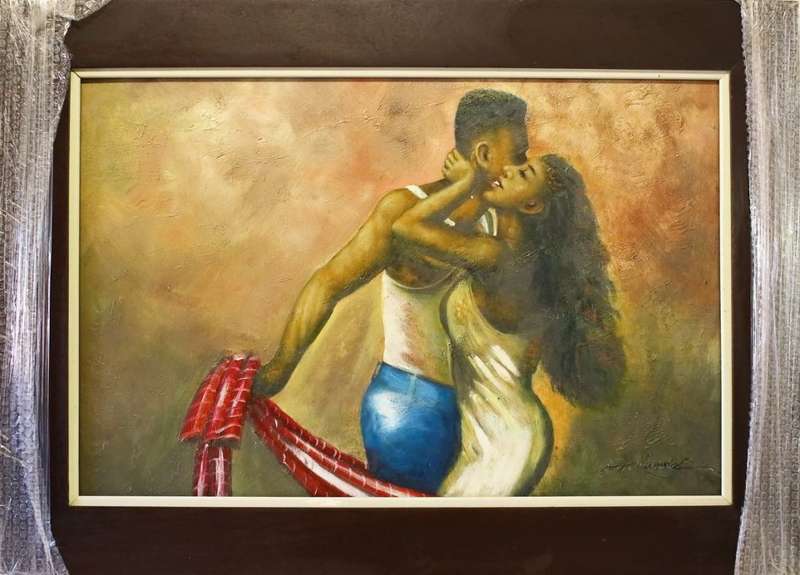 Acrylic artwork on canvas