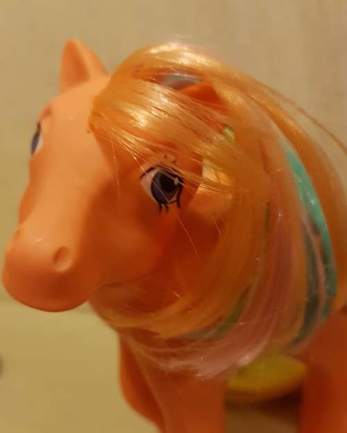 RARE G1 My little Pony Flutterbye with glitter cutie mark