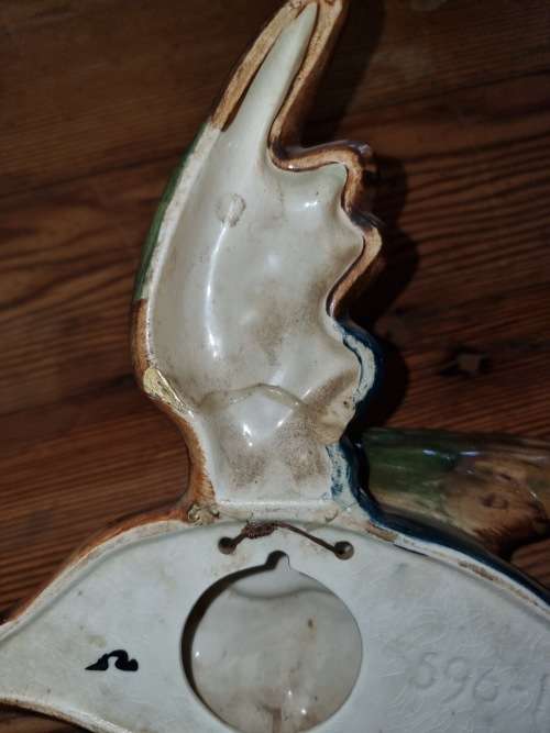 RARE!!! Complete set of antique FLYING DUCKS,by Beswick