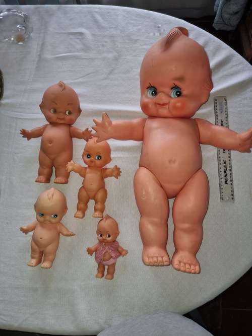 Vintage Kewpie doll collection