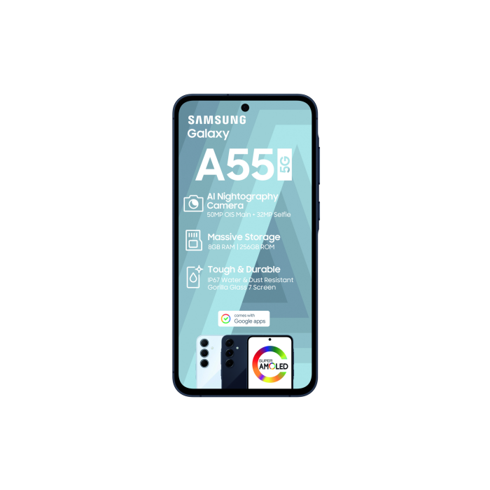 Samsung A55 5G 256GB Navy Dual Sim