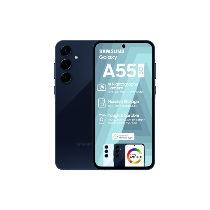 Samsung A55 5G 256GB Navy Dual Sim