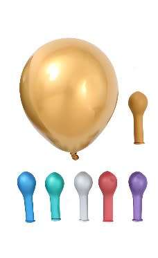 Metalic Balloons  Gold 50pc--12inch