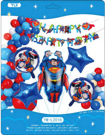 Super-Man Balloon Set