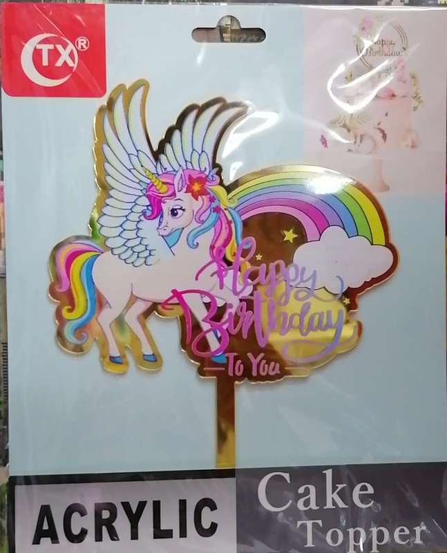 Unicorn Cake Topper