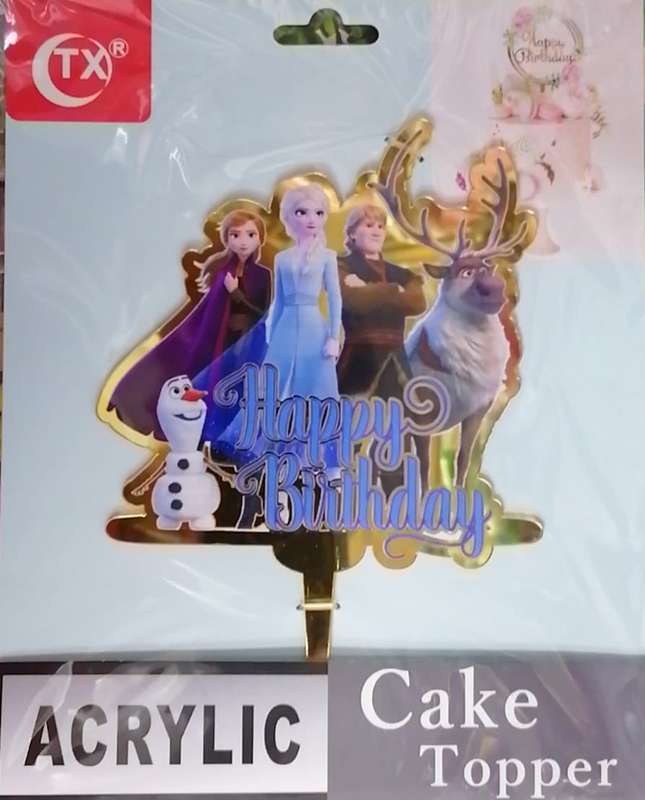 Frozen Cake Topper