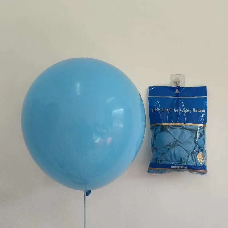 Retro Blue Balloons 12 Inch 100 Pcs