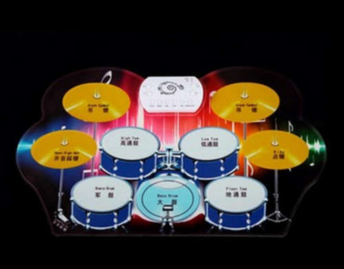 Hand Roll-Up Drum Kit