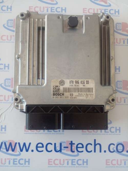 VW TRANSPORTER 2.5 TDI ECU COMPUTER BOX 070906016BD 0281011835