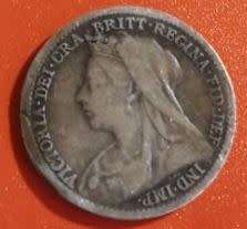 *** 1898 - THREE PENCE - AS PER IMAGES ***