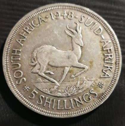 *** 1948 - SA UNION 5 SHILLINGS - AS PER IMAGES ***