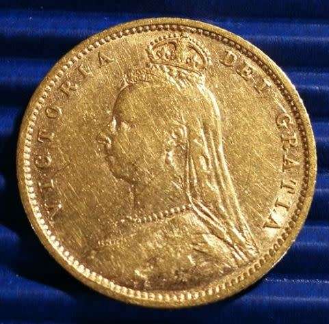 *** 1892 - BRITISH 1/2 SOUVEREIGN GOLD (22ct) ***