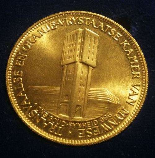 *** 1960  - UNION OF SA - GOLDEN JUBILEE COIN 1 OZ GOLD ***