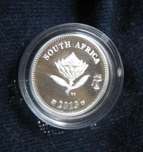 ***2013 - FLYPRESS TICKEY - JHB - AS ISSUED BY THE SA MINT ***