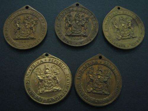 *** FIVE SA MEDALLIONS #91 ***