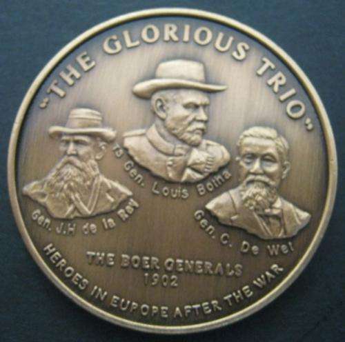*** THE ANGLO BOER WAR COMMEMORATIVE MEDALLION #202 ***