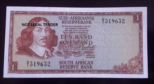 ***G Rissik 2nd issue One Rand EF PC Mark- replacement***