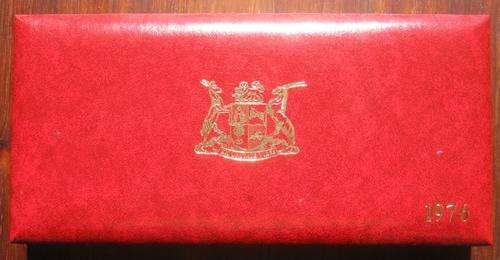 *** 1976 - SA LONG PROOF SET - NO GOLD - AS ISSUED FROM THE SA MINT ***