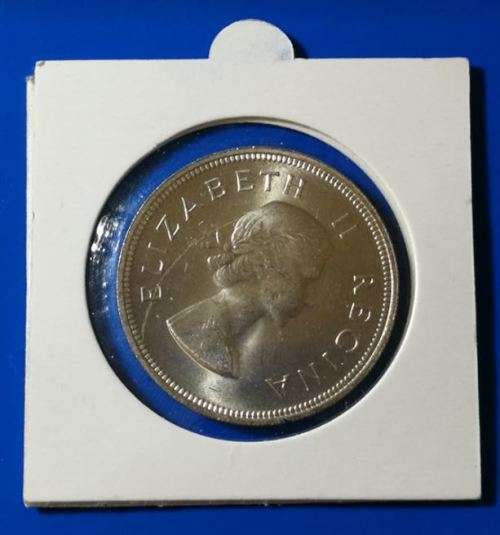 ***1960 - SA UNION 2 1/2 SHILLINGS SILVER - MINTAGE ONLY 12168 - AS PER IMAGES ***