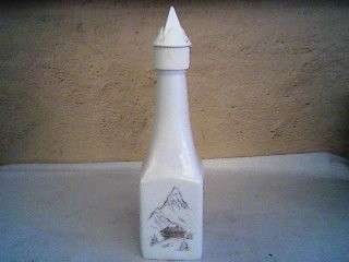 BOTTLE SWITZERLAND WHITE & GOLD