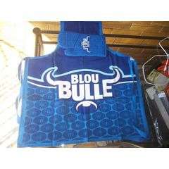 SUPER 15 RUGBY APRON AND GLOVE SET - BLUE BULLS