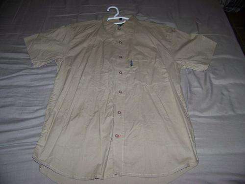 SHIRT - *LAND ROVER* KHAKI SHORT SLEEVE SIZE S