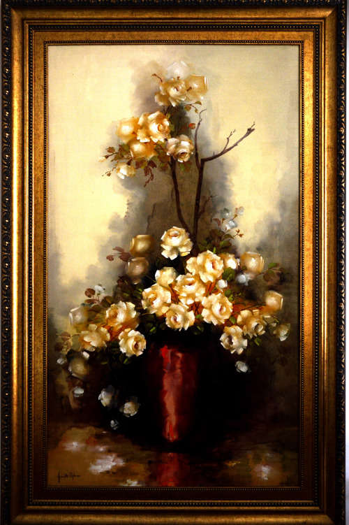 Jeanette Dykman Roses 136 x 78