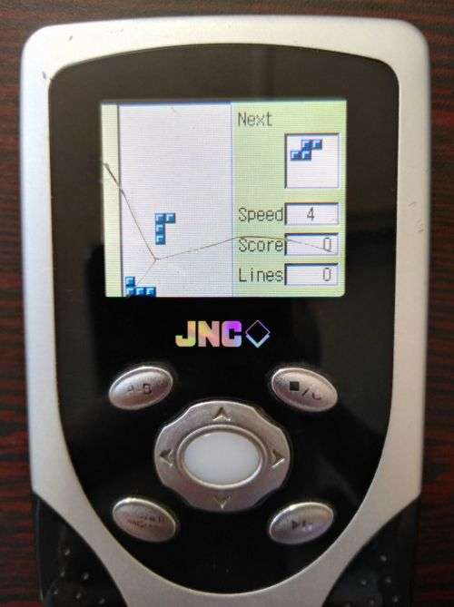 JNC Mp3 & 3gp Player - 20GB - Bright Display - (Screen Crack - But Display Still Works Great)